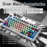 AULA F75 75% Gasket Wireless Mechanical Keyboard Comic keycap Reaper Switch - Image 8