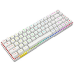 E-YOOSO HZ-68 White (Pink Magnetic switch) RGB Mechanical Keyboard - Image 4