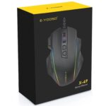 E-YOOSO X-49 Black RGB Wired Gaming Mouse - Image 8