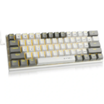 E-YOOSO Z-11 White Gray (Brown switch) RGB Mechanical Gaming Keyboard