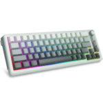 E-YOOSO Z-68 Gradient Gray (Silver wood switch) RGB Tri-Mode Mechanical Keyboard - Image 3