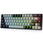 E-YOOSO Z-686 Gray Black (Red switch) RGB Mechanical Keyboard - Image 2
