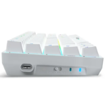 E-YOOSO Z-686 White (Red Switch) RGB Tri-Mode Mechanical Keyboard - Image 6