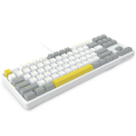 E-YOOSO Z-87 White Gray (red switch) RGB Mechanical Keyboard - Image 3