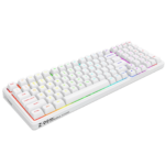 E-YOOSO Z-99 White (Silver wood switch) RGB Mechanical Keyboard - Image 3