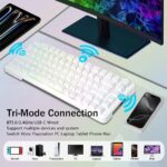 E-Yooso Z-82 RGB 82-Keys Tri-Mode Mechanical Keyboard White (Silverwood Switch) - Image 10