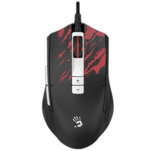 Bloody ES8 (Fire Black) Lightweight Esports Gaming Mouse USB