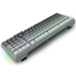 E-Yooso Z-99 Tri-Mode RGB 99-Keys Mechanical Keyboard Gradient Gray (Silver wood switch) RGB - Image 4