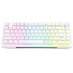 E-Yooso Z-82 RGB 82-Keys Tri-Mode Mechanical Keyboard White (Silverwood Switch) - Image 3