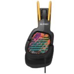 Bloody G565 Virtual 7.1 Surround Sound RGB USB Gaming Headphone Energy Black - Image 3