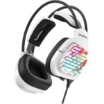 Bloody G565 Virtual 7.1 Surround Sound RGB USB Gaming Headphone Energy White - Image 3