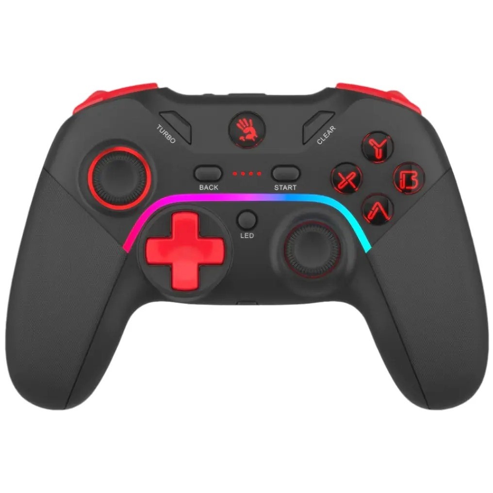 GPW70 (Sports Black) Mian img Bloody GPW70 Gamepad Dual Mode 2.4G Wireless & USB Wired Connection Sports Black - Image 1