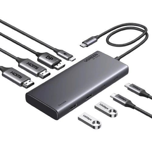 UGREEN 8 in 1 USB C Docking Station with Dual Monitor UGREEN 35625 8 in 1 USB C Docking Station with Dual Monitor - Image 1