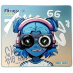 Bloody x Savage BP-45W Waterproof Mouse Pad 45 x 40 x 0.5 cm Nyx Mirage