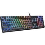 Bloody S520N (Pudding Black) Mechanical Switch Gaming Keyboard USB BLMS Red Hot-Swappable Switch, Neon Backlit US Layout - Image 2