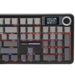 AULA F108 PRO Gradient Gray Side-Engraved Keycaps Raindrop Switch - Image 2