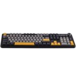 AULA F108 PRO Mechanical Keyboard Gray Orange Deep Gray Reaper Switch - Image 8