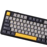 AULA F108 PRO Mechanical Keyboard Gray Orange Deep Gray Reaper Switch - Image 3
