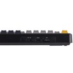 AULA F108 PRO Mechanical Keyboard Gray Orange Deep Gray Reaper Switch - Image 4