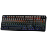 AULA F99 PRO Layout Gasket-Mounted Triple-Mode Mechanical Keyboard Gradient grey side-engraved keycaps Nimbus switch V3 - Image 2