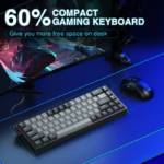 AULA WIN68 HE Pro Wired Magnetic Keyboard Grey Wing Chun Magnetic Switch - Image 4