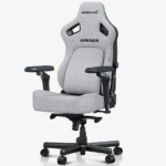 AndaSeat Kaiser 4 XL 6D Armrest Gaming Chair Ash Grey Fabric - Image 2