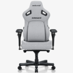 AndaSeat Kaiser 4 XL 6D Armrest Gaming Chair Ash Grey Fabric