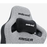 AndaSeat Kaiser 4 V2 L 6D Armrest Gaming Chair Ash Grey Fabric - Image 6