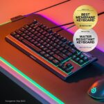 SteelSeries Apex 3 TKL Gaming Keyboard Black - Image 4
