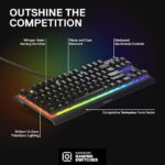 SteelSeries Apex 3 TKL Gaming Keyboard Black - Image 9