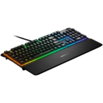SteelSeries Apex 3 Whisper-Quiet Switches Full Size Gaming Keyboard Black - Image 3