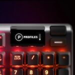 SteelSeries Apex 5 Hybird Blue Mechanical Switches Full Size Gaming Keyboard with OLED Smart Display - Image 5