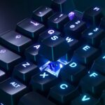 SteelSeries Apex 5 Hybird Blue Mechanical Switches Full Size Gaming Keyboard with OLED Smart Display - Image 6