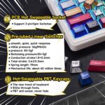 Aula F99 Pro Mechanical Keyboard Comic keycap Star vector switch - Image 6