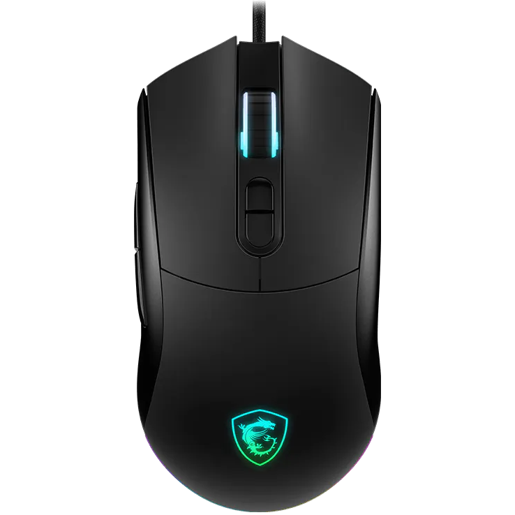 MSI FORGE -GM320 MOUSE MSI FORGE GM 320 Wired Gaming Mouse Black - Image 1