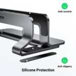 UGREEN 25706 Vertical Laptop Stand Adjustable Aluminum Desk Holder - Image 5