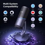 UGREEN 35629 Gaming USB Microphone With RGB Lights for Streaming, Gaming, Podcasting, Recording, Laptop - Image 2