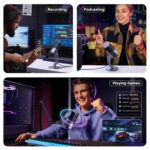 UGREEN 35629 Gaming USB Microphone With RGB Lights for Streaming, Gaming, Podcasting, Recording, Laptop - Image 8