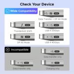 UGREEN 55452 USB-C + HDMI Switch 2-in-1 Out 4K@60Hz Aluminum Switcher for Laptops, MacBook - Image 7