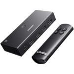 UGREEN 55857 HDMI Switch 3 in 1 Out 4K@60Hz with Remote for PS5 Xbox TV