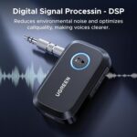 UGREEN 90748 3.5mm Aux Bluetooth 5.3 Audio Transfer Adapter for Vehicle - Image 6