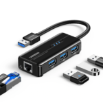 UGREEN 20265 USB 3.0 HUB with Gigabyte Ethernet Adapter - Image 2
