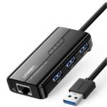 UGREEN 20265 USB 3.0 HUB with Gigabyte Ethernet Adapter