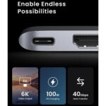 UGREEN 80856 USB-C HUB For MacBook Pro (6 IN 2) - Image 4