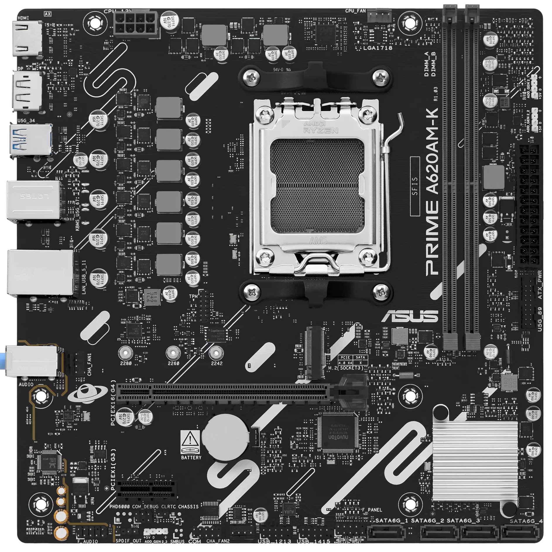 ASUS PRIME A620AM - K CSM ASUS Prime A620AM - K / CSM Intel Chipset - Image 1