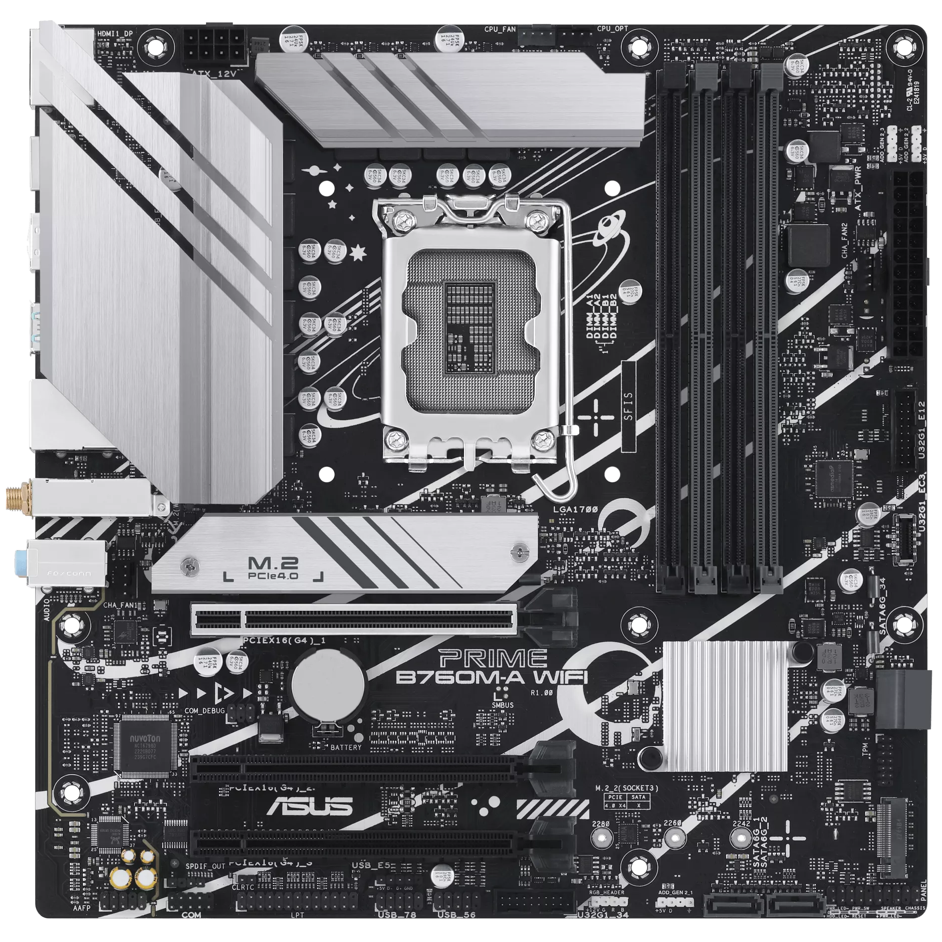 ASUS PRIME B760M-A WIFI ASUS Prime B760M - A WIFI Intel Chipset - Image 1