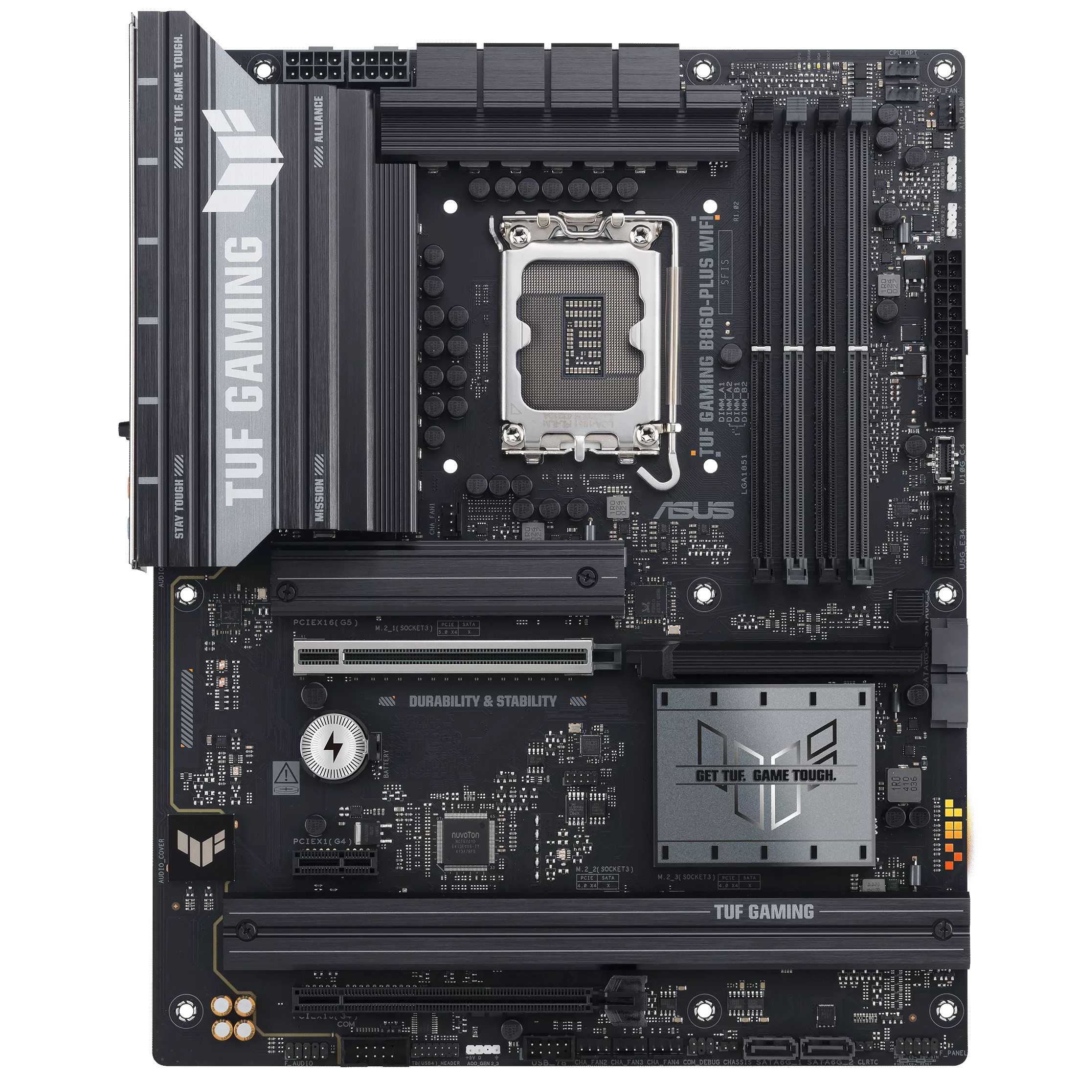 ASUS TUF GAMING B860-PLUS WIFI ASUS TUF Gaming B860 - Plus WIFI Intel Chipset - Image 1
