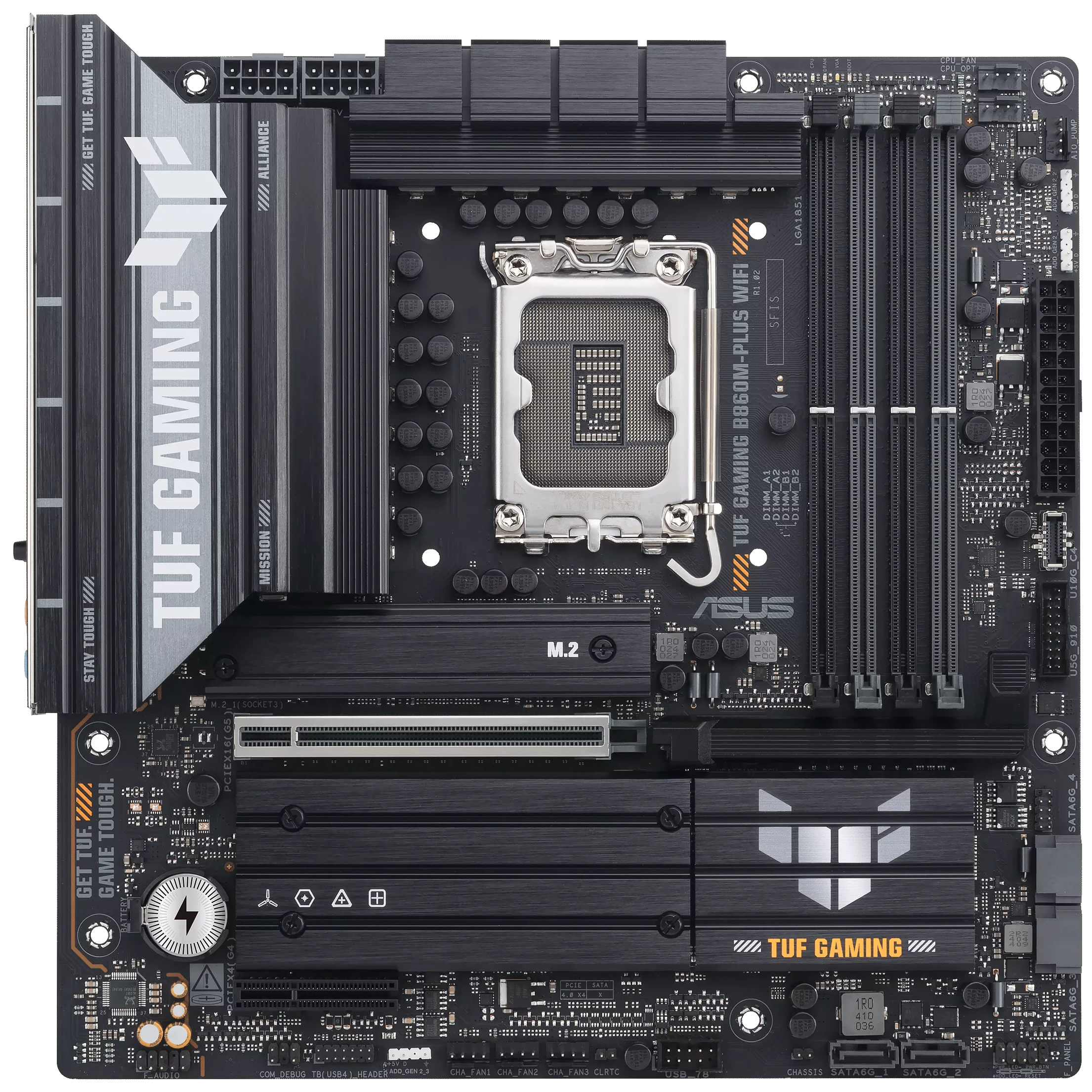 ASUS TUF GAMING B860M-PLUS WIFI ASUS TUF Gaming B860M - Plus WIFI Intel Chipset - Image 1
