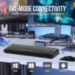 AULA F65 Gaming Keyboard Gradient Grey Side Engraved - Greywood Switch V3 - Image 5
