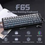 AULA F65 Gaming Keyboard Gradient Grey Side Engraved - Greywood Switch V3 - Image 4